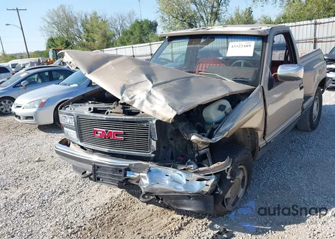 1992 GMC Sierra K1500 z USA, uszkodzony, nr VIN 1GTEK14H8NZ533576